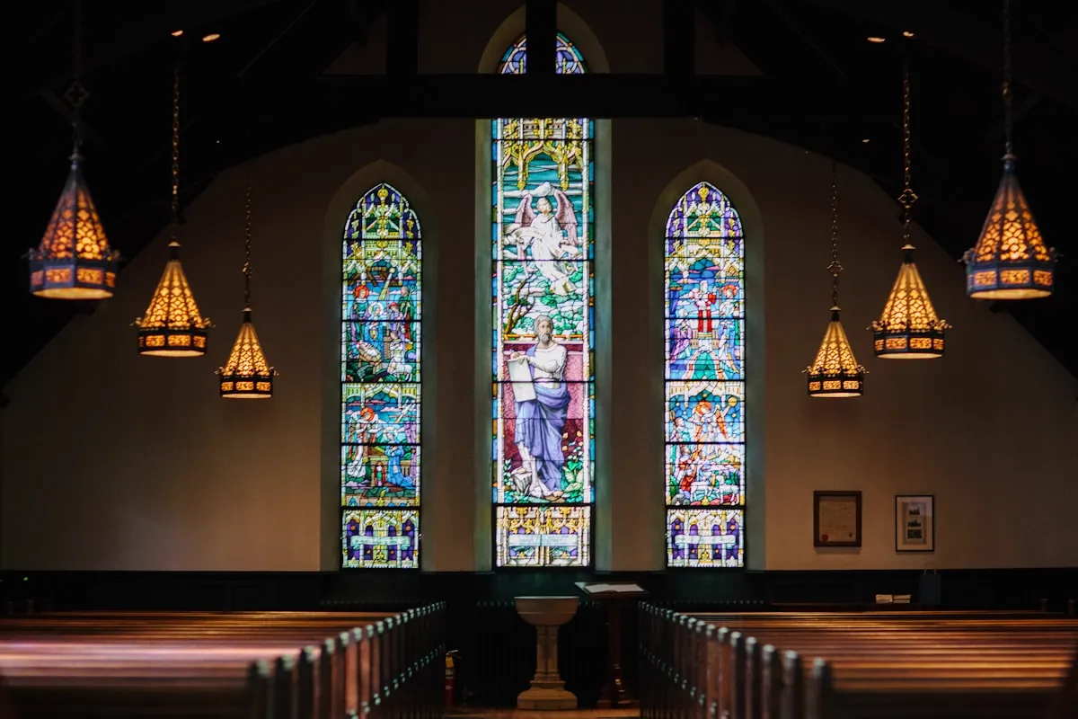 Church interior representing house of worship security assessment services