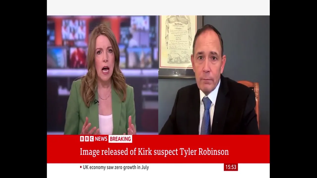 Charlie Kirk Assassination & FBI Analysis - James Hamilton on BBC News