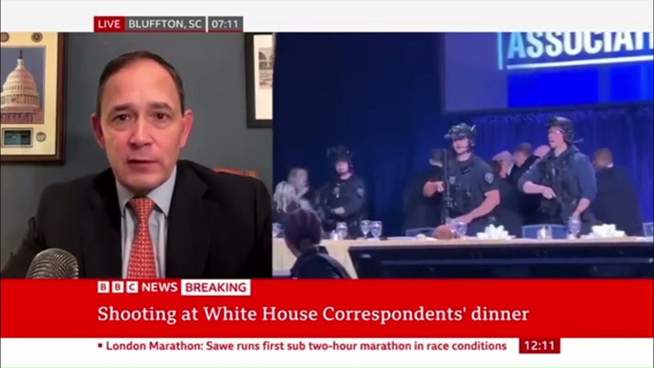 Concentric Rings of Security - James Hamilton on BBC News analyzing the White House Correspondents' Dinner breach