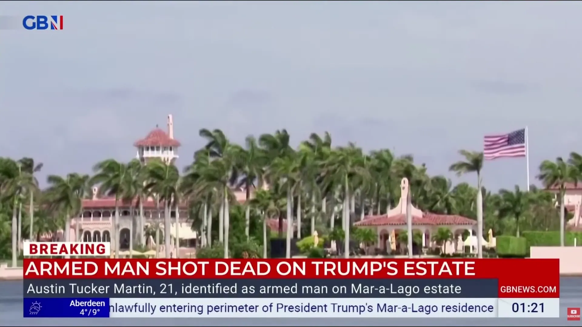 Trump Assassination Attempt Florida - James Hamilton on GB News